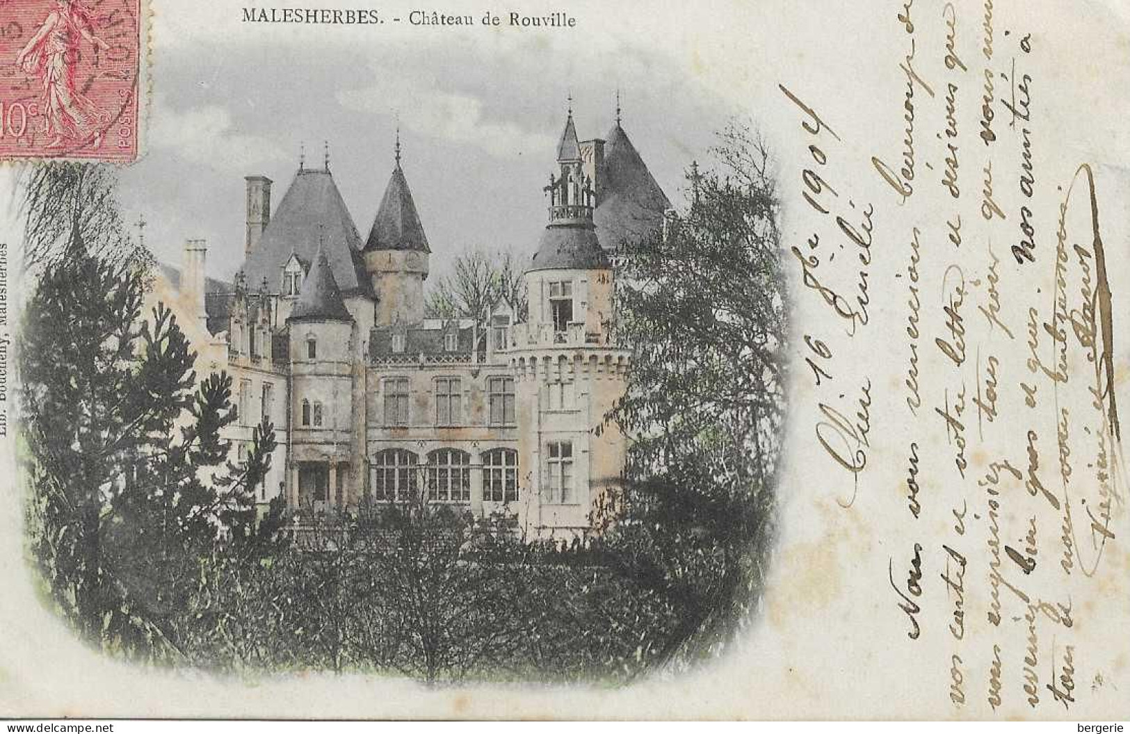 C/269             45    Malesherbes    -    Chateau De Rouville - Malesherbes