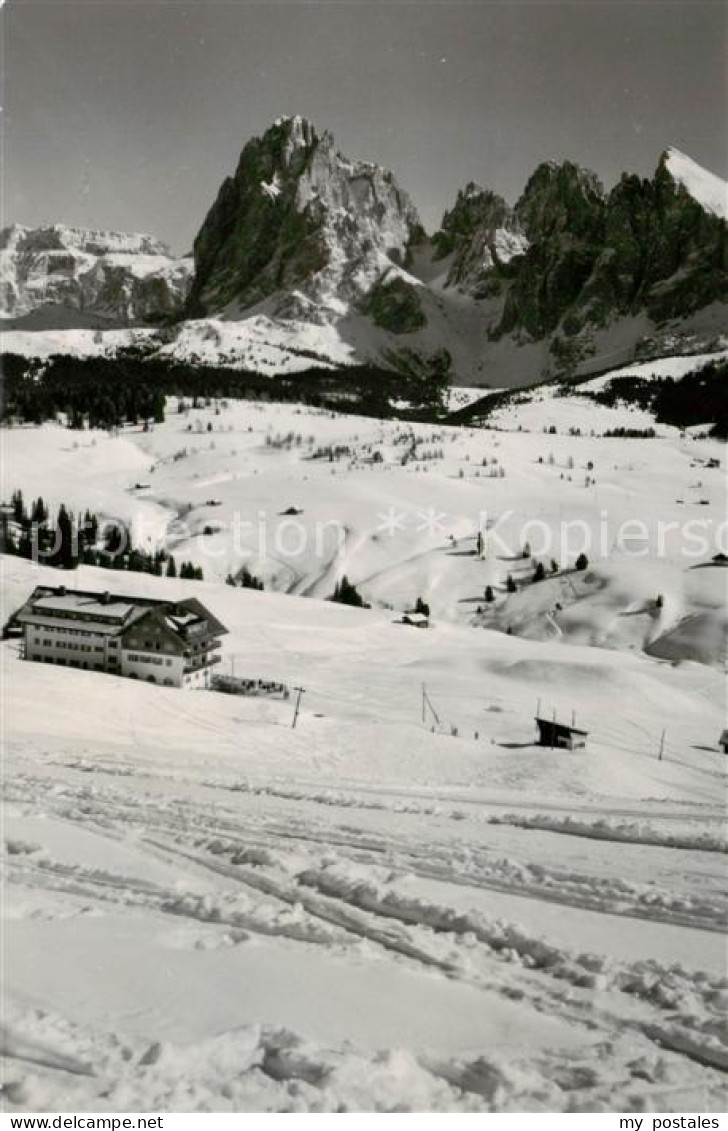 73792180 Alpe Di Siusi Seiseralm Trentino IT Albergo Mezdi Gruppo Del Sassolungo - Andere & Zonder Classificatie