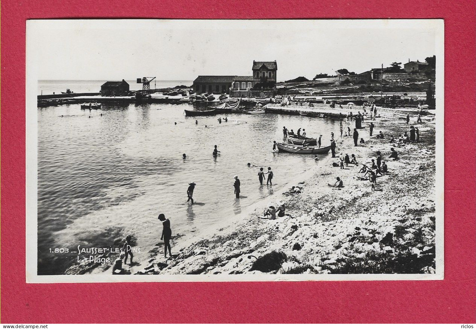 SAUSSET LES PINS - 13 - La Plage - 1942 - Autres & Non Classés