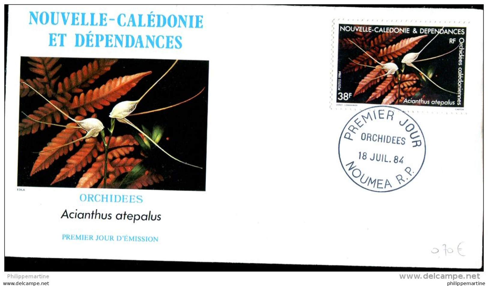 FDC Nouvelle Calédonie : Lot De 30 Enveloppes Correspondant Pour Partie à Celles En Vente Dans Ma Boutique - FDC