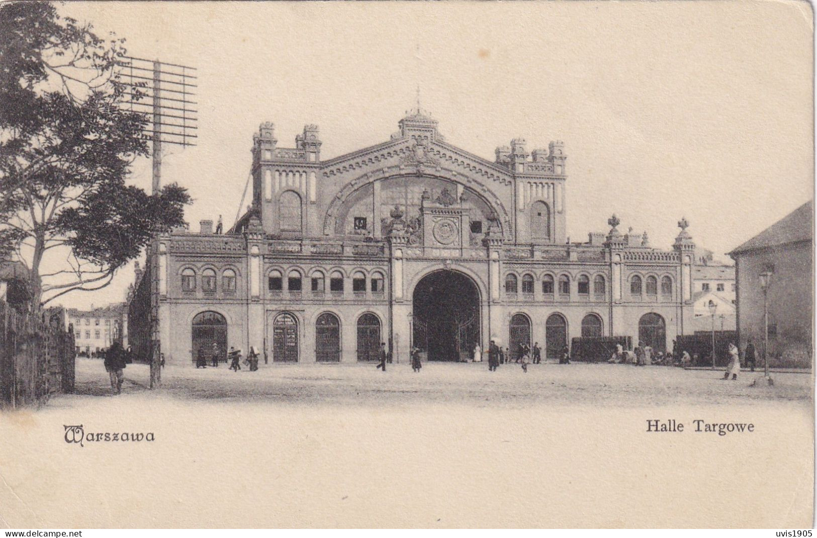 Warszawa.Halle Targowe. - Polen