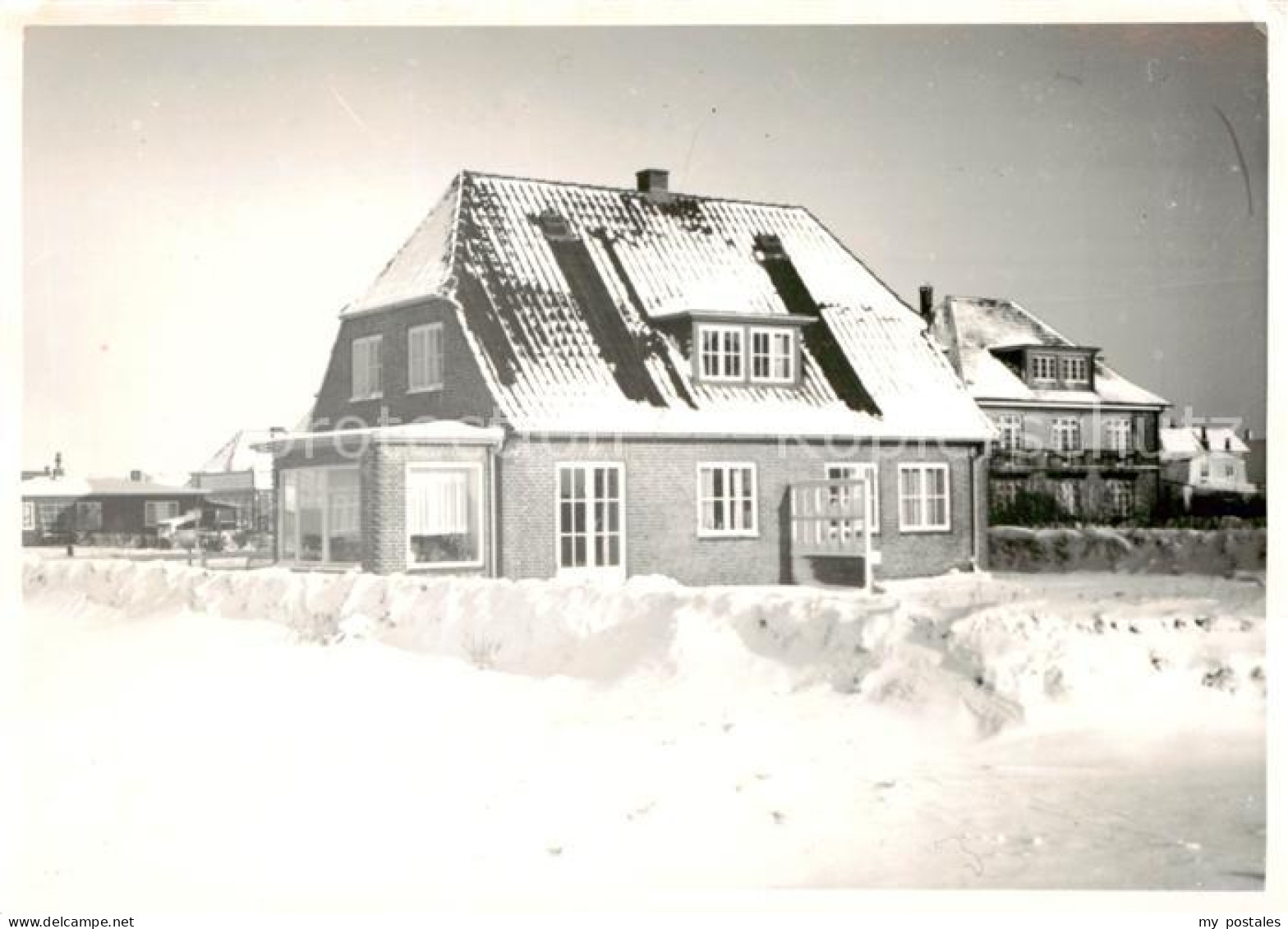 73792118 Wenningstedt Sylt Im Winter Schnee Wenningstedt Sylt - Autres & Non Classés