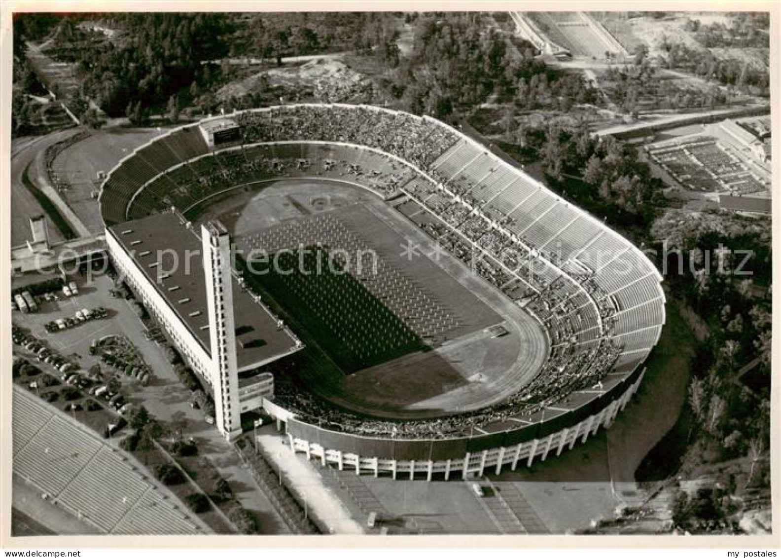 73792102 Helsinki Suomi Fliegeraufnahme Stadion  - Finlandia