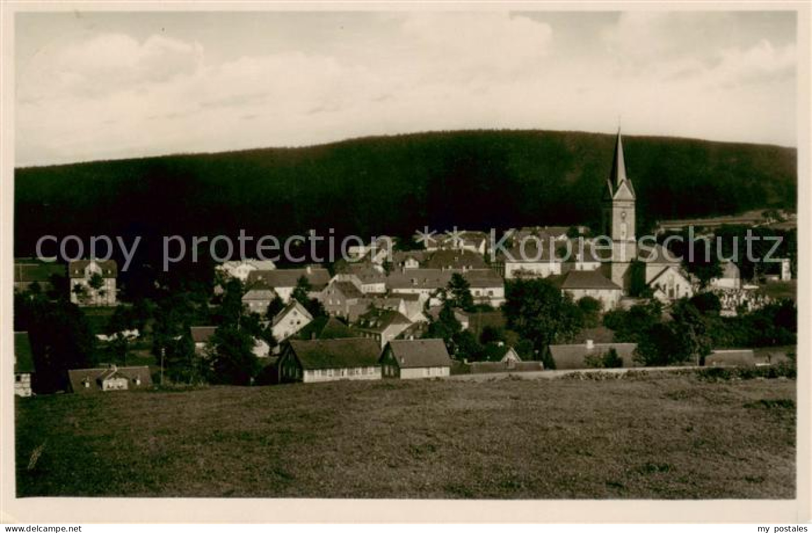 73792064 Zell Oberfranken Gesamtansicht M. Waldstein  - Andere & Zonder Classificatie