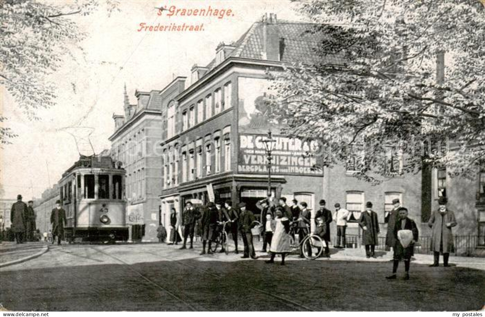 73792046 S-Gravenhage Den Haag NL Frederikstraat M. Strassenbahn  - Andere & Zonder Classificatie