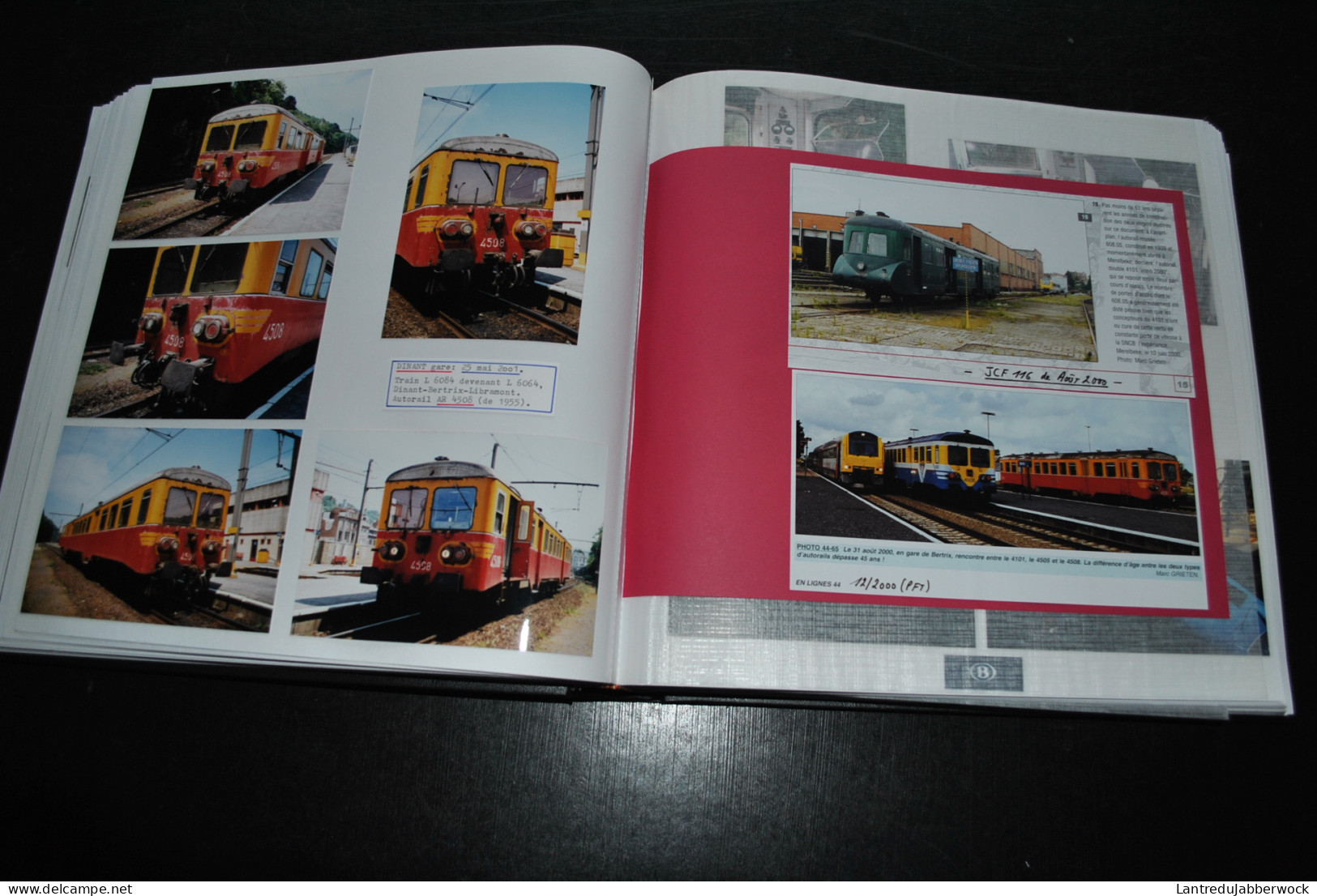 Album photos 128 Autorail AR 41 44 45 PFT Luxembourg Tram HERMELIJN Gand Ligne 141 147 130 128 HLE 3617 Locomotive 3600