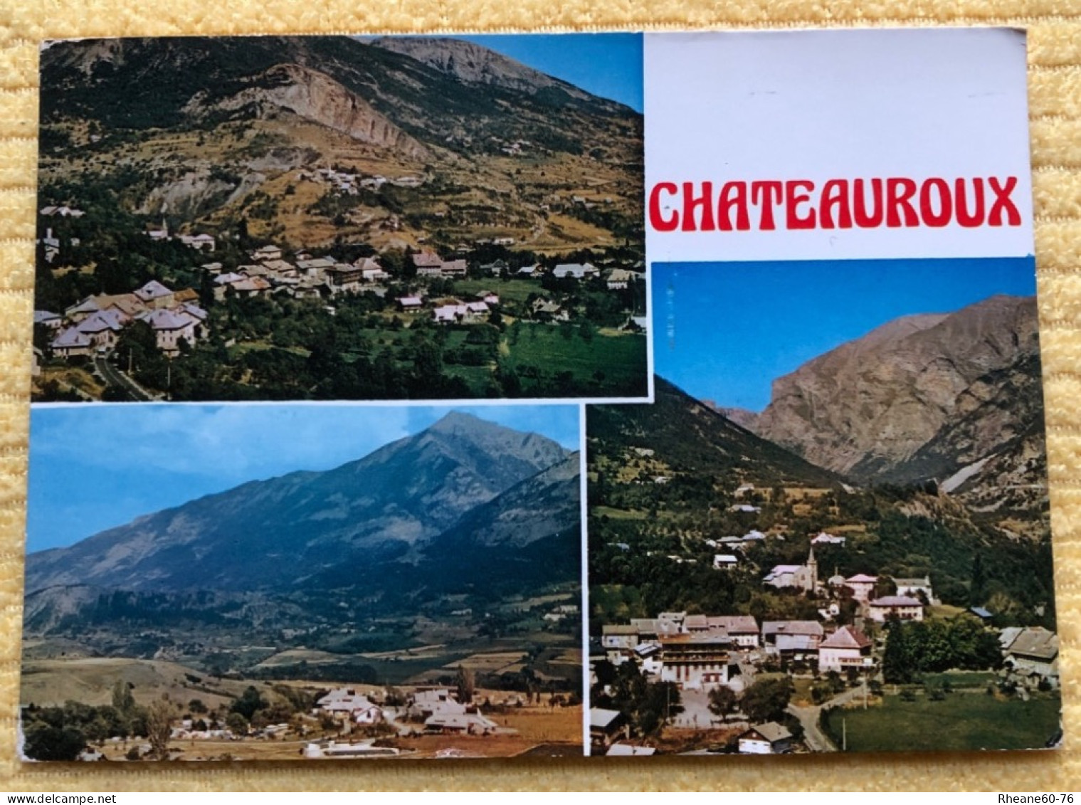 CPM Chateauroux Hautes-Alpes 05 - Multivues - Editions Combier 05.036 - Other & Unclassified