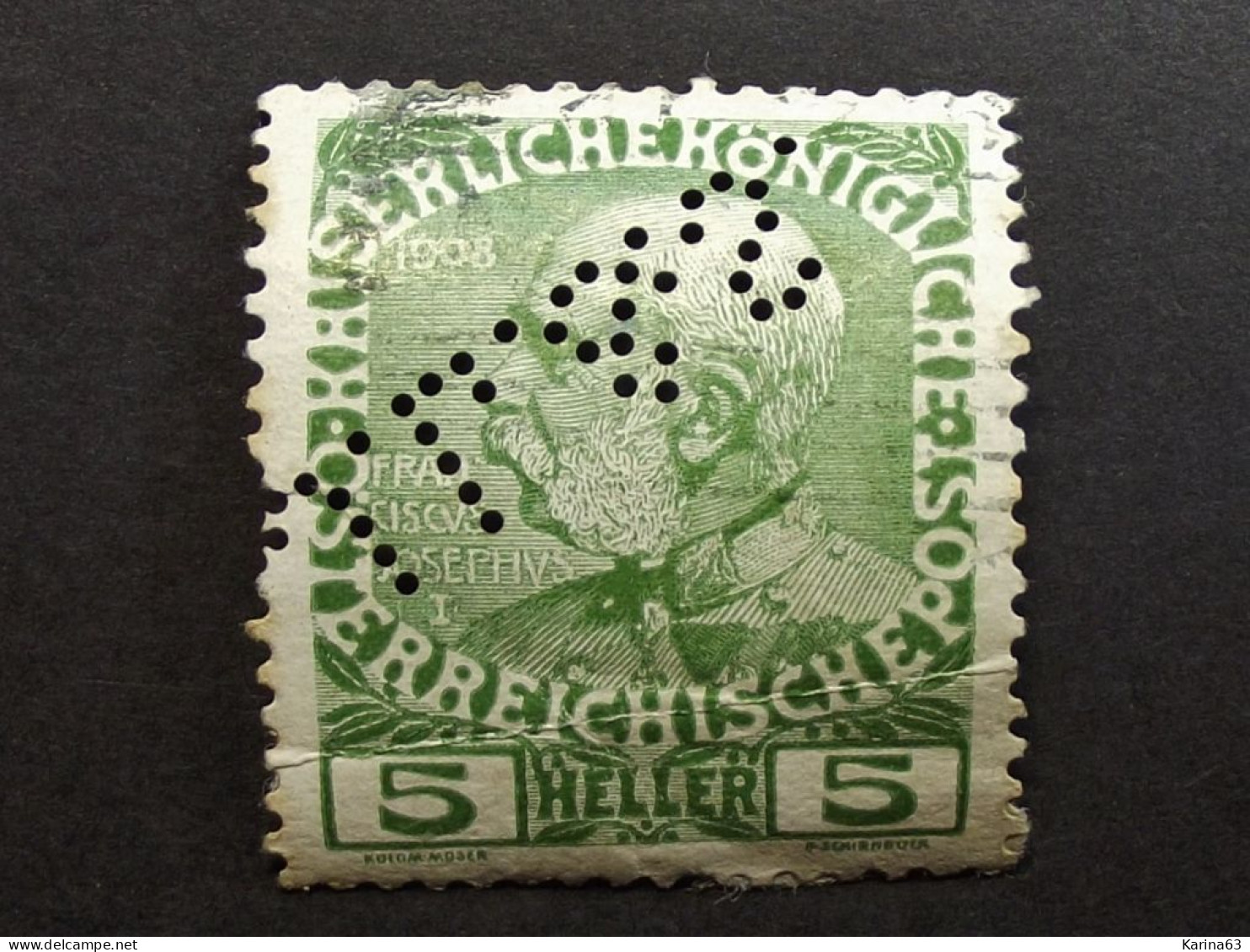 Österreich - Autriche - Oostenrijk - Perfin - Perforé - Lochung  J.L.&S.  - Cancelled - Used Stamps