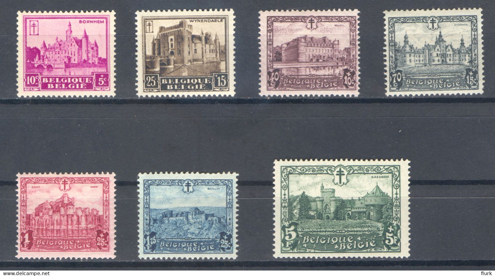 België Nr 308-314 X Cote €60 Perfect - Unused Stamps