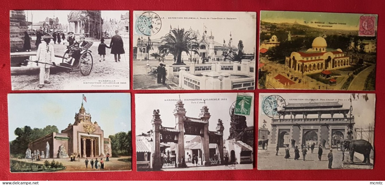 13 Cartes   -  Marseille - Exposition Coloniale  -( 13 - Bouches-du-Rhône ) - Ohne Zuordnung