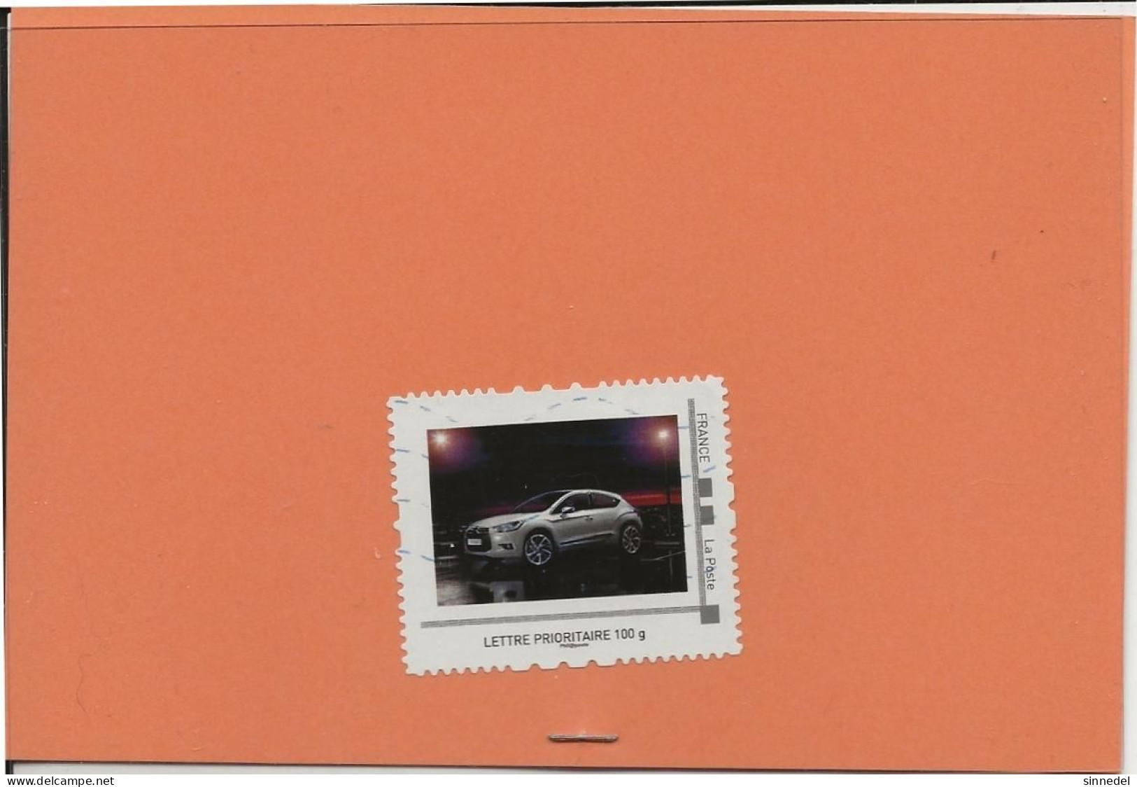 France LETTRE PRIORITAIRE  AUTOMOBILE  100 Grs  Phil@poste - Used Stamps