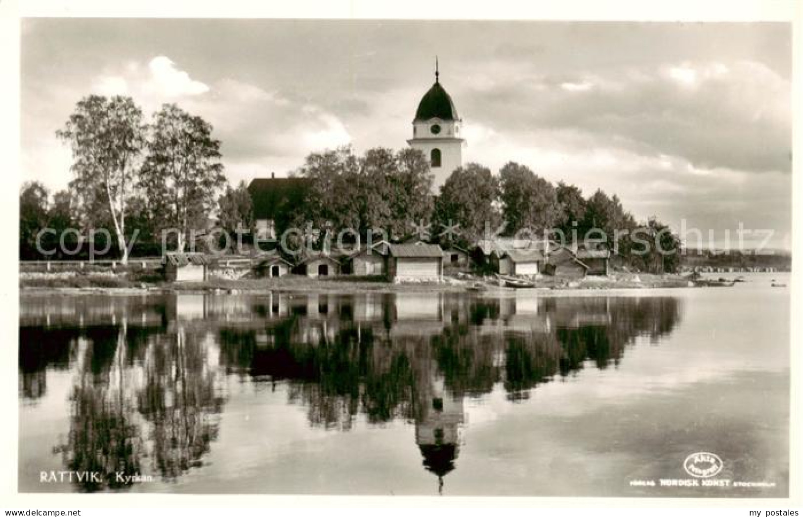 73791952 Raettvik Sweden Kyrkan  - Suède