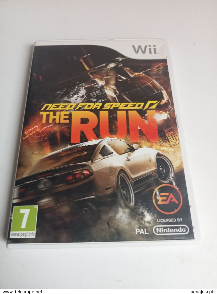 Need For Speed The Run Sur Wii - Other & Unclassified