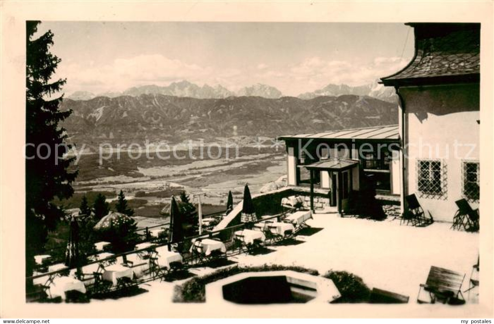 73791934 Villach Kaernten Berghotel Kanzelhoehe Terrasse Villach Kaernten - Sonstige & Ohne Zuordnung