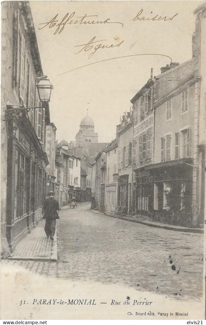 PARAY LE MONIAL Rue Du Perrier - Paray Le Monial