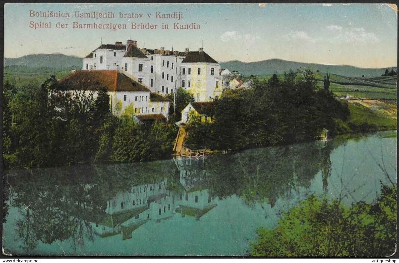 Slovenia-----Kandija (Novo Mesto)------old Postcard - Eslovenia