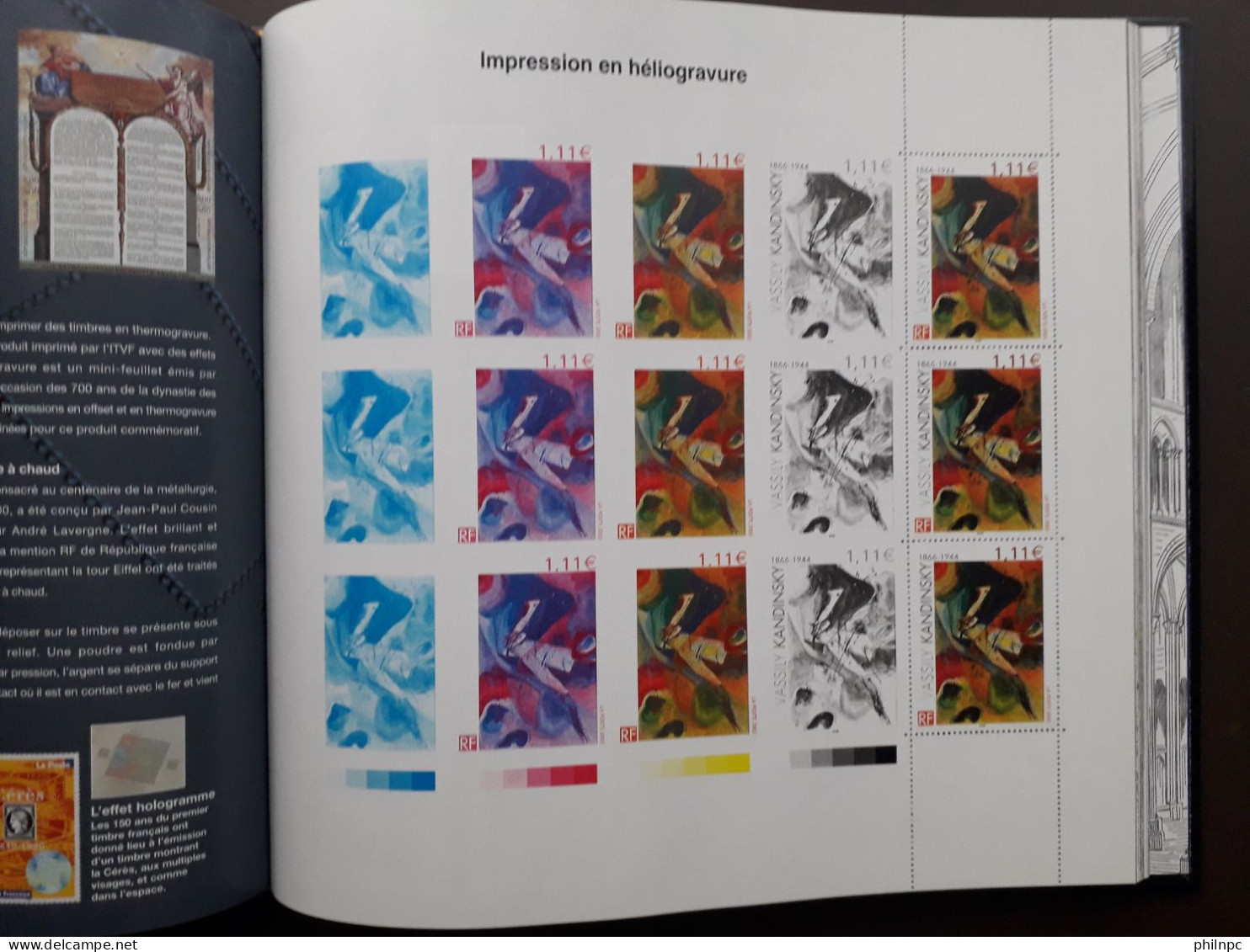 France, Carnet, Ouvrage De Luxe, 4003, Livre Impressions Expressions, 3585, Neuf **, TTB, Kandinsky - Ongebruikt