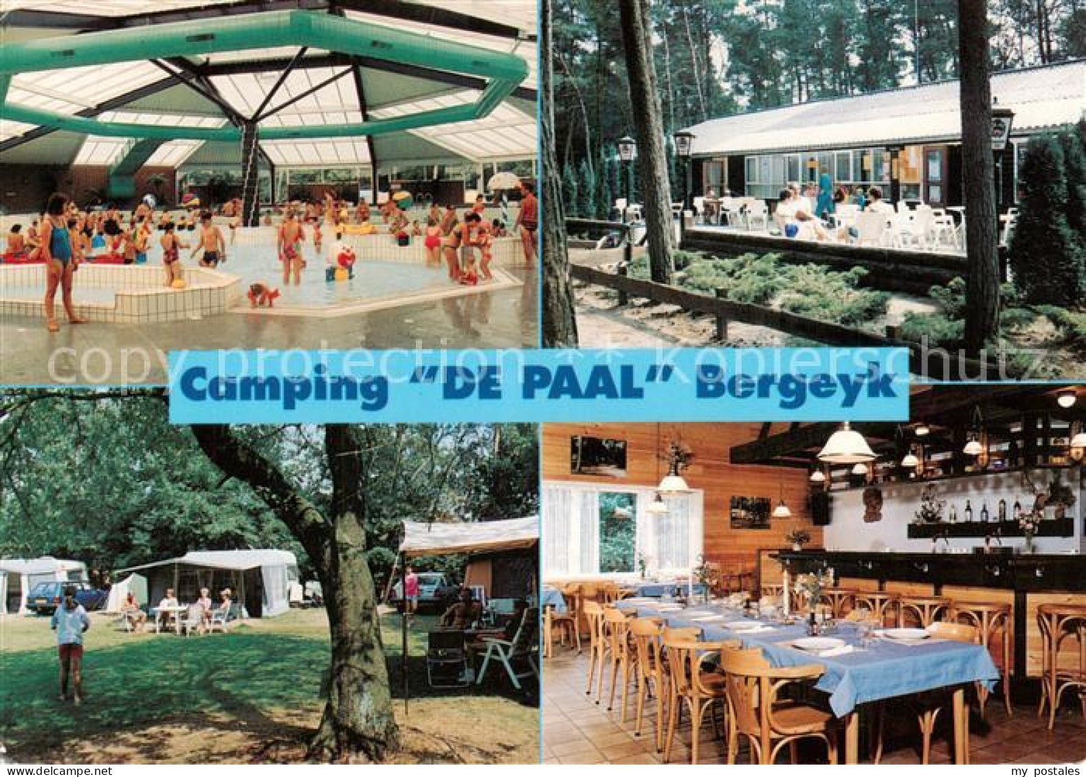 73791865 Bergeyk NL Camping De Paal Restaurant Hallenbad  - Andere & Zonder Classificatie