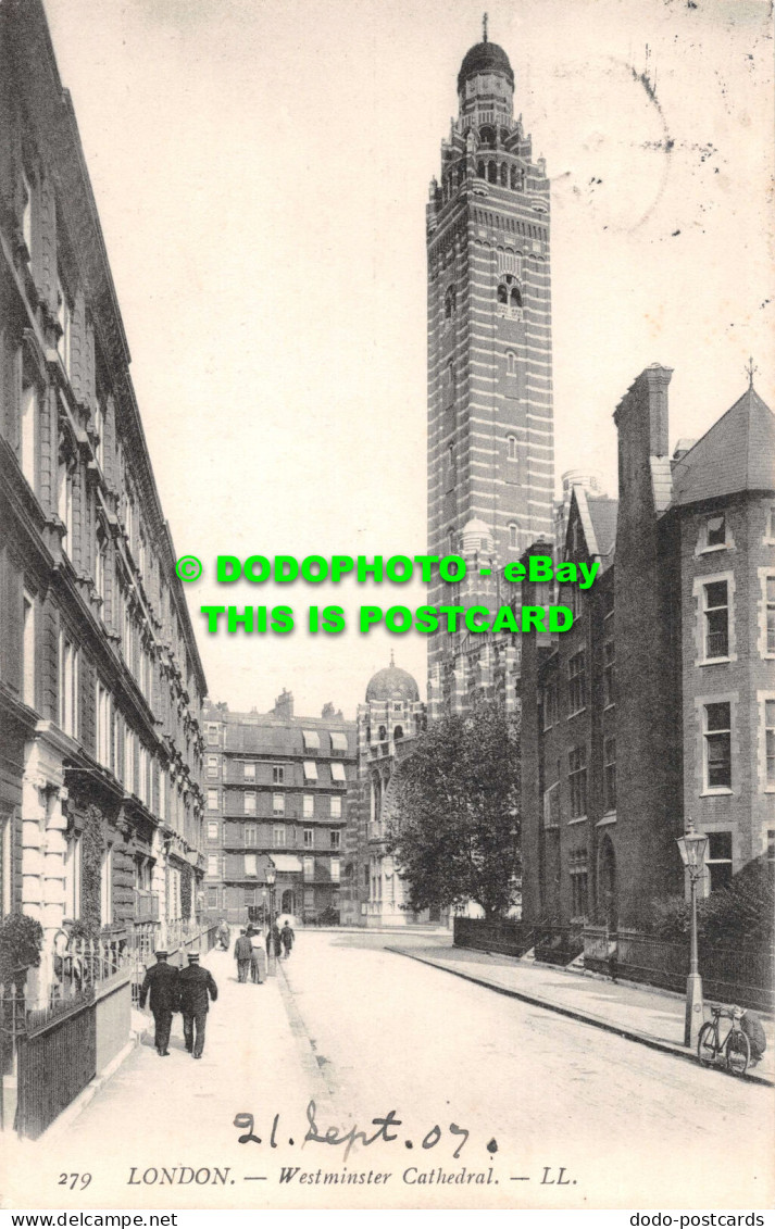 R529556 London. Westminster Cathedral. LL. 279. 1907 - Andere & Zonder Classificatie