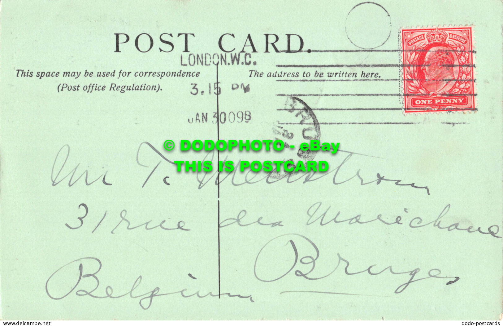 R529557 London. Westminster Abbey. Poets Corner. LL. 47. 1909 - Other & Unclassified