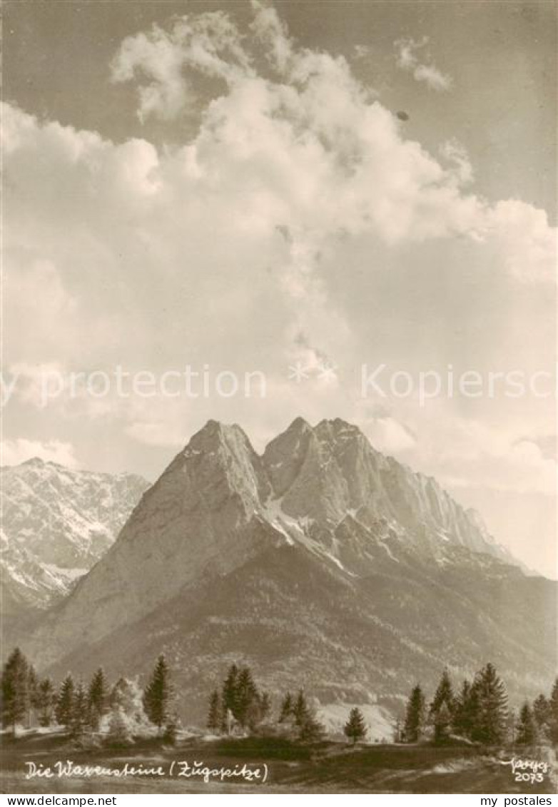 73791840 Zugspitze Garmisch-Partenkirchen Die Waxensteine  - Garmisch-Partenkirchen