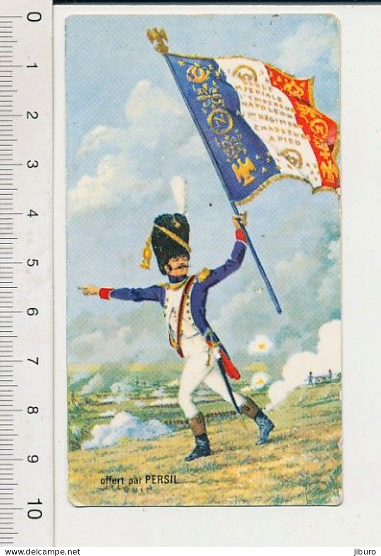 Chasseur à Pied De La Garde Porte-Drapeau De Napoléon (offert Par Lessive Persil) Bataille De Iéna Armée Napoléonienne - Autres & Non Classés