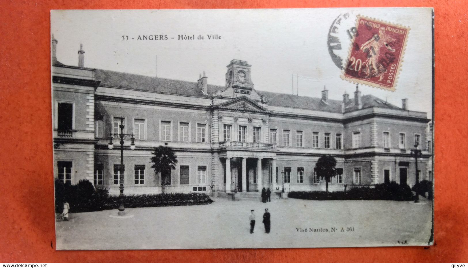 CPA (49) Angers. L'Hôtel De Ville.  (7A.n°093) - Angers