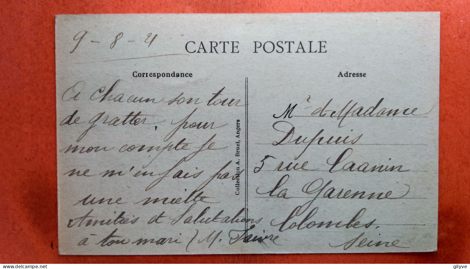 CPA (49) Angers. L'Hôtel De Ville.  (7A.n°093) - Angers