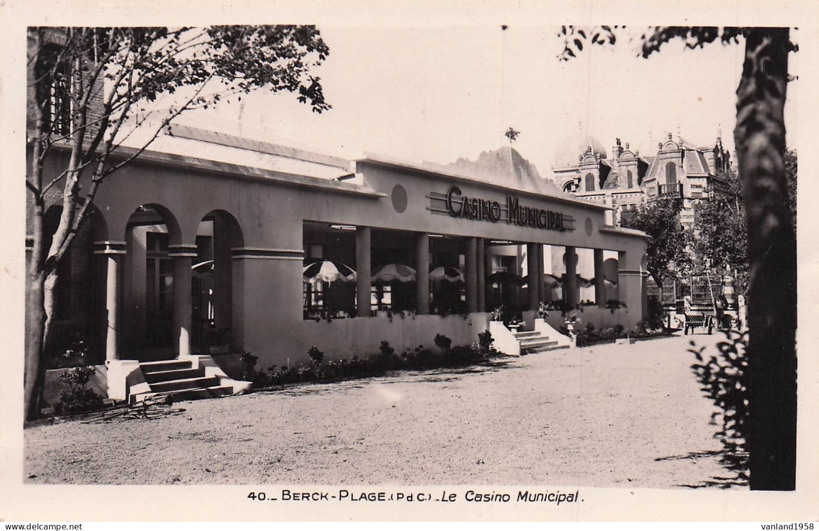 BERCK-PLAGE-le Casino Municipal - Berck