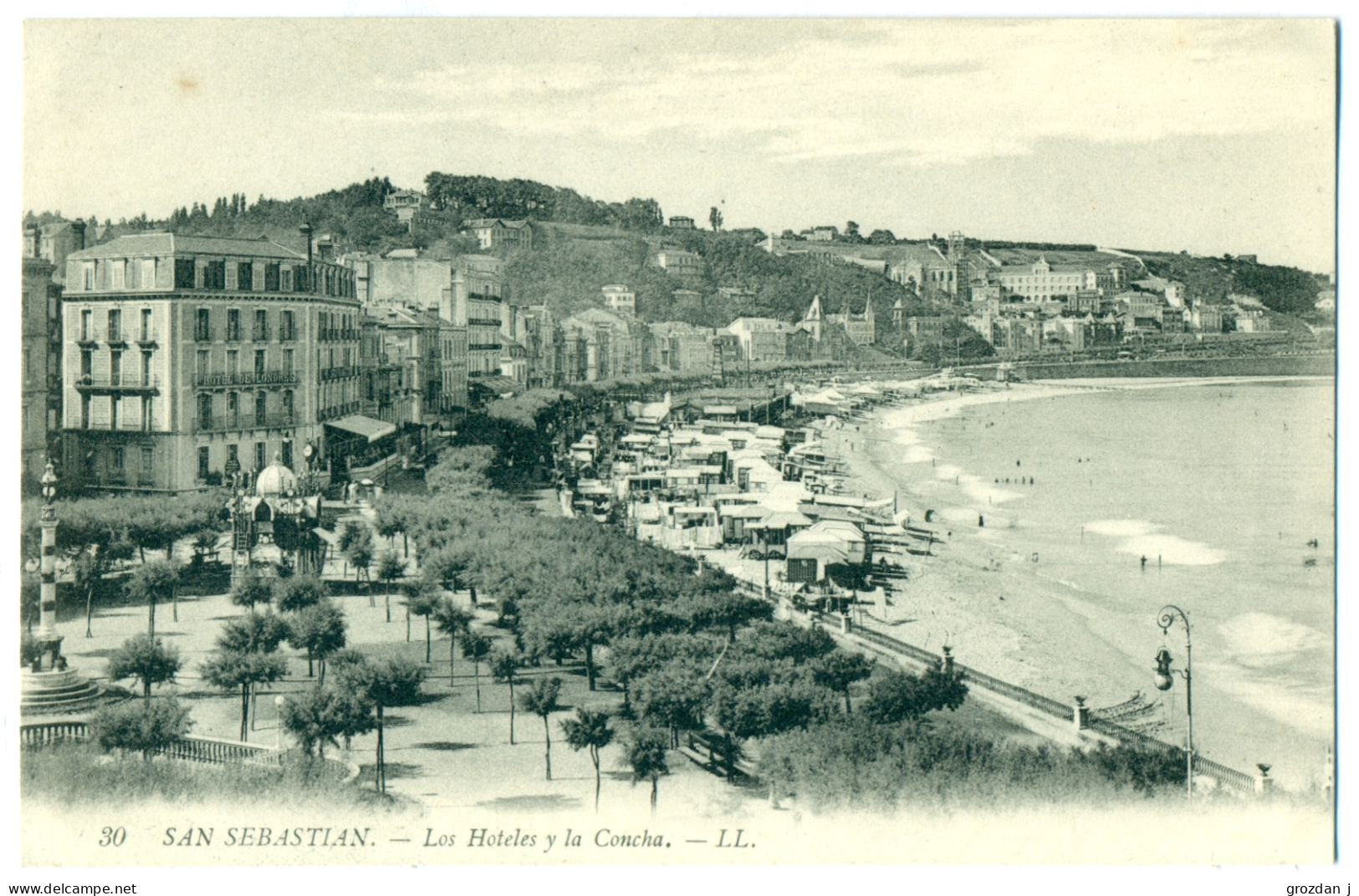 San Sebastian, Los Hoteles Y La Concha, Basque, Spain - Guipúzcoa (San Sebastián)