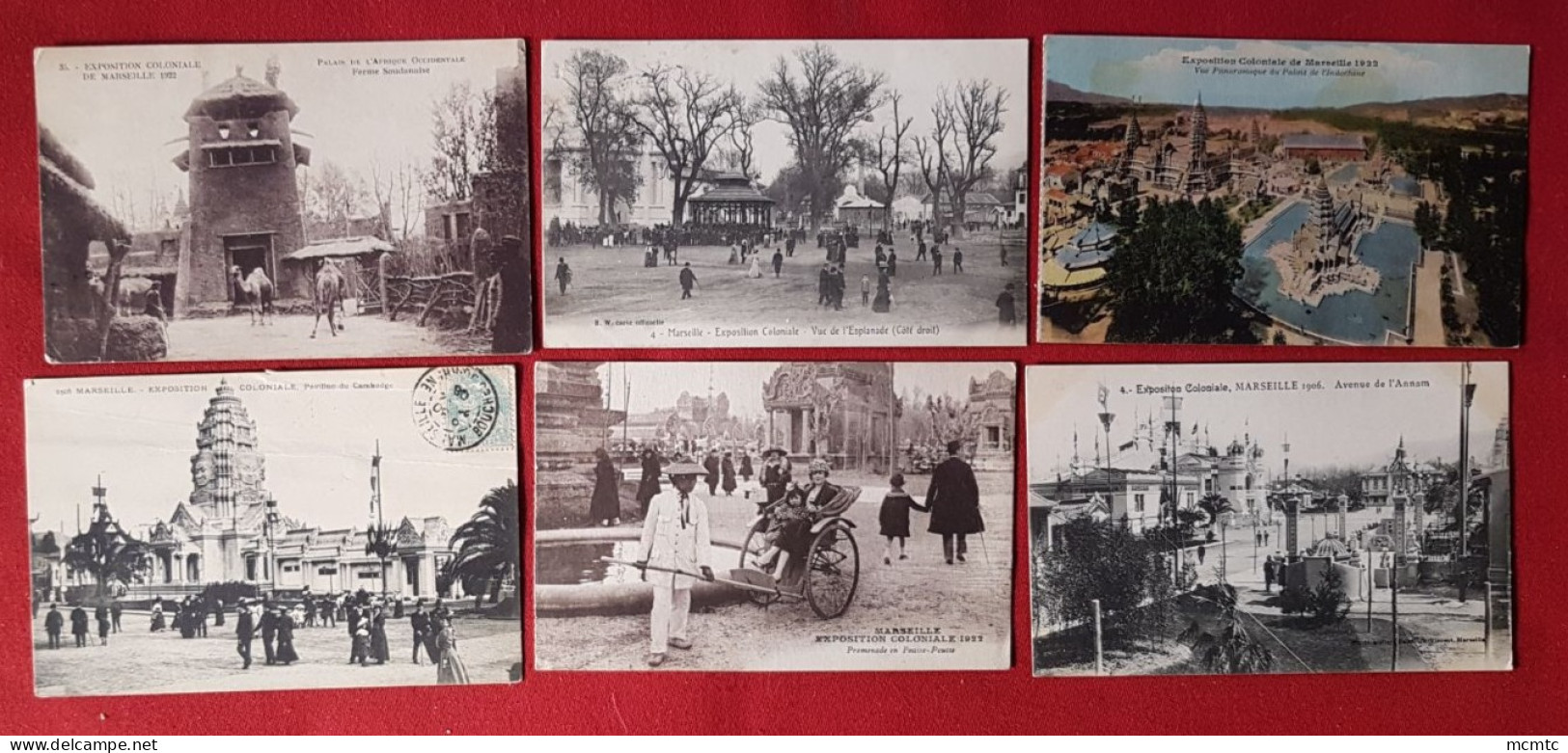 13 Cartes   -  Marseille - Exposition Coloniale  -( 13 - Bouches-du-Rhône ) - Non Classés