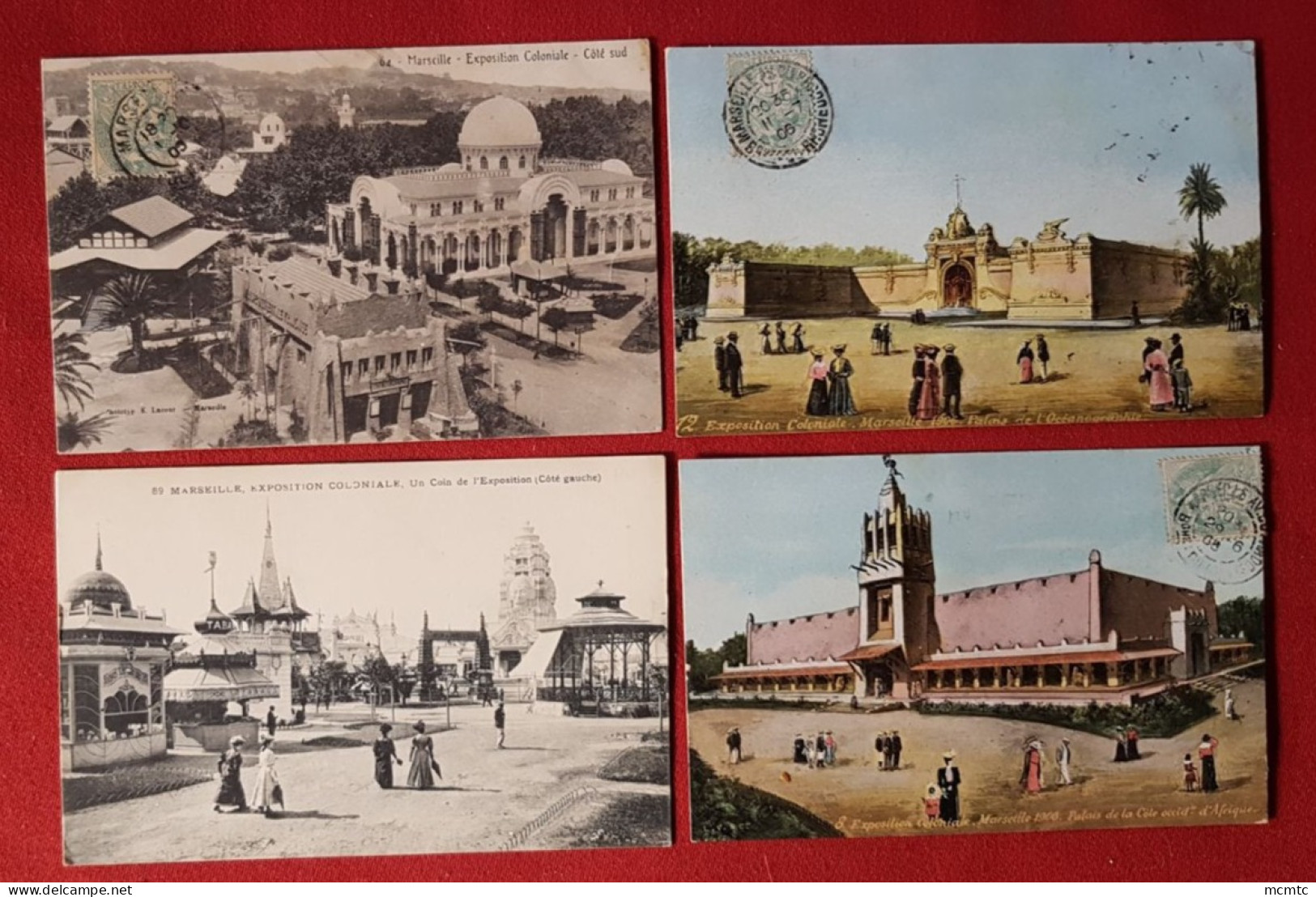 13 Cartes   -  Marseille - Exposition Coloniale  -( 13 - Bouches-du-Rhône ) - Unclassified