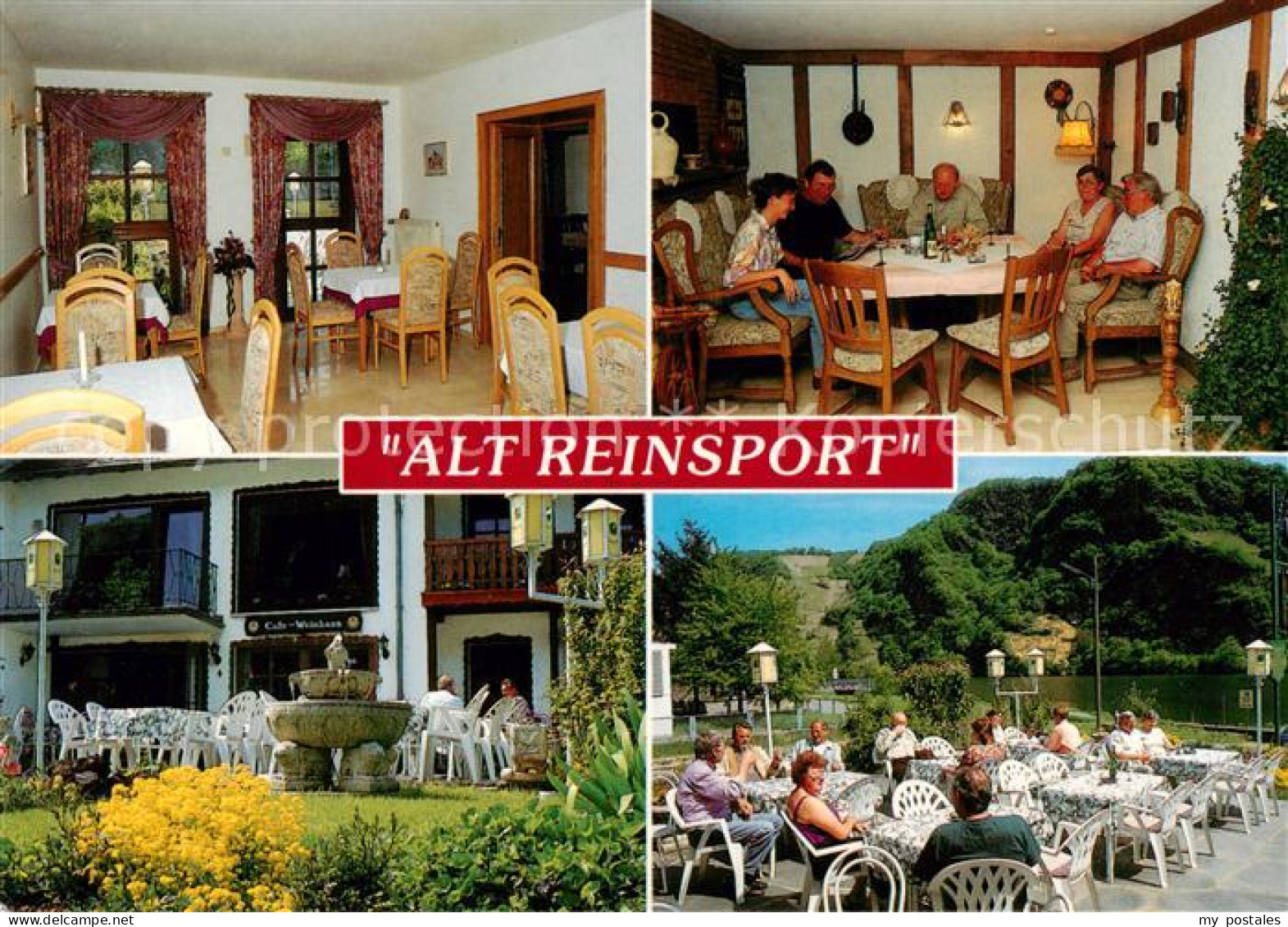 73791809 Piesport Cafe Weinhaus Alt Reinsport Gastraeume Terrasse Piesport - Autres & Non Classés