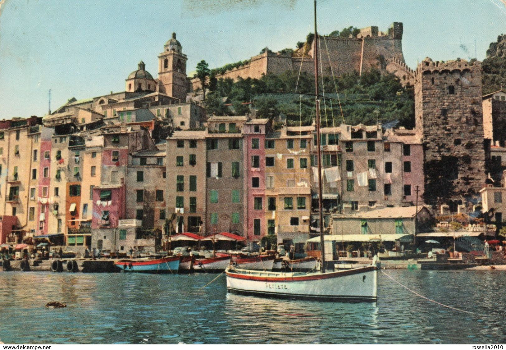 CARTOLINA ITALIA 1980 LA SPEZIA PORTOVENERE LA MARINA Italy Postcard ITALIEN Ansichtskarten - La Spezia