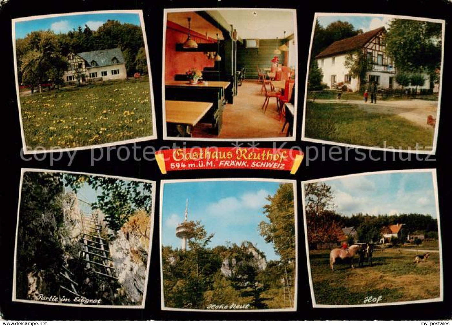 73791805 Betzenstein Gasthaus Reuthof Gaststube Partie Im Eibgrat Hohe Reut Hof  - Otros & Sin Clasificación