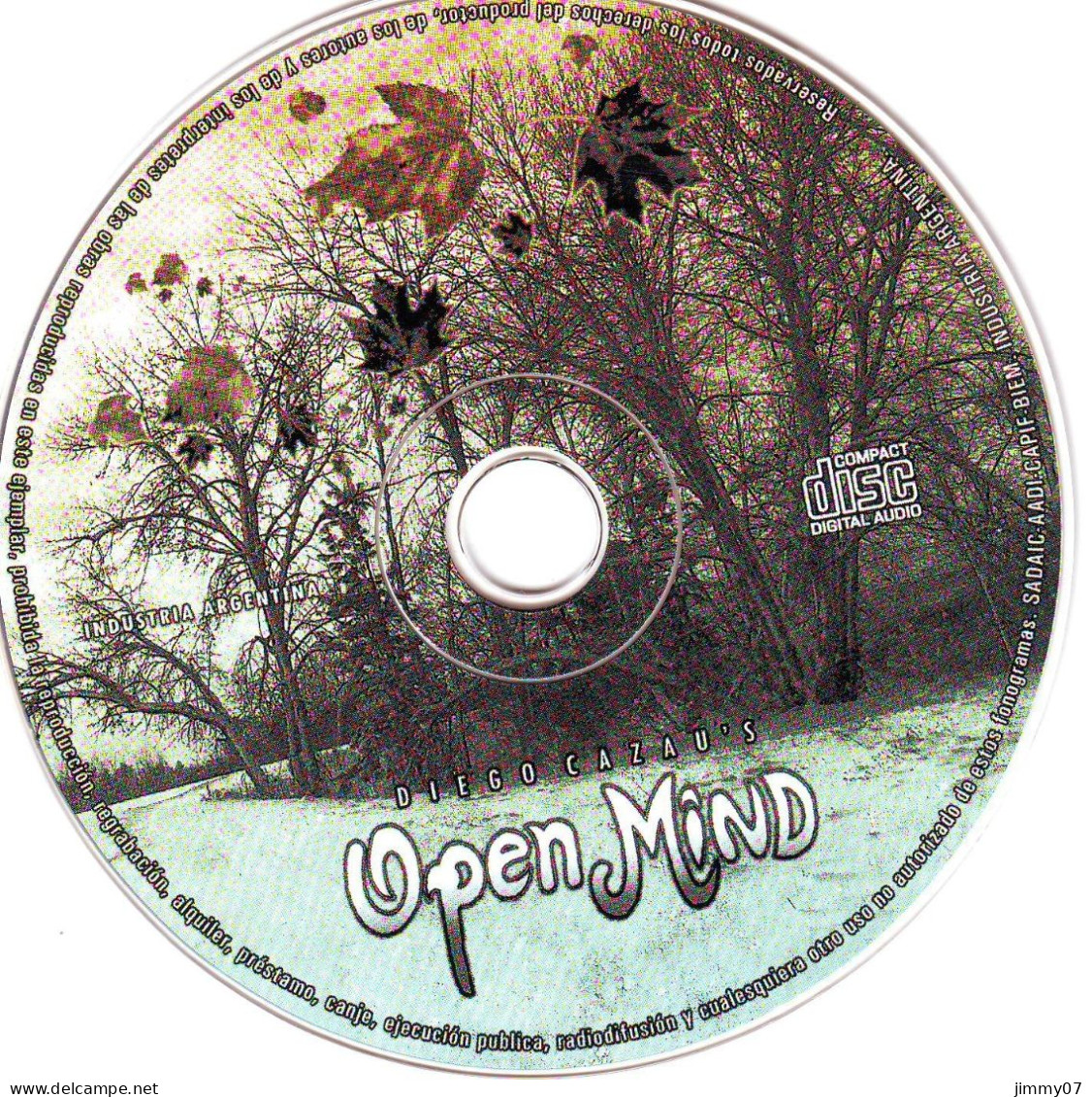 Diego Cazau's Open Mind - Open Mind (CD, Album) - Hard Rock & Metal