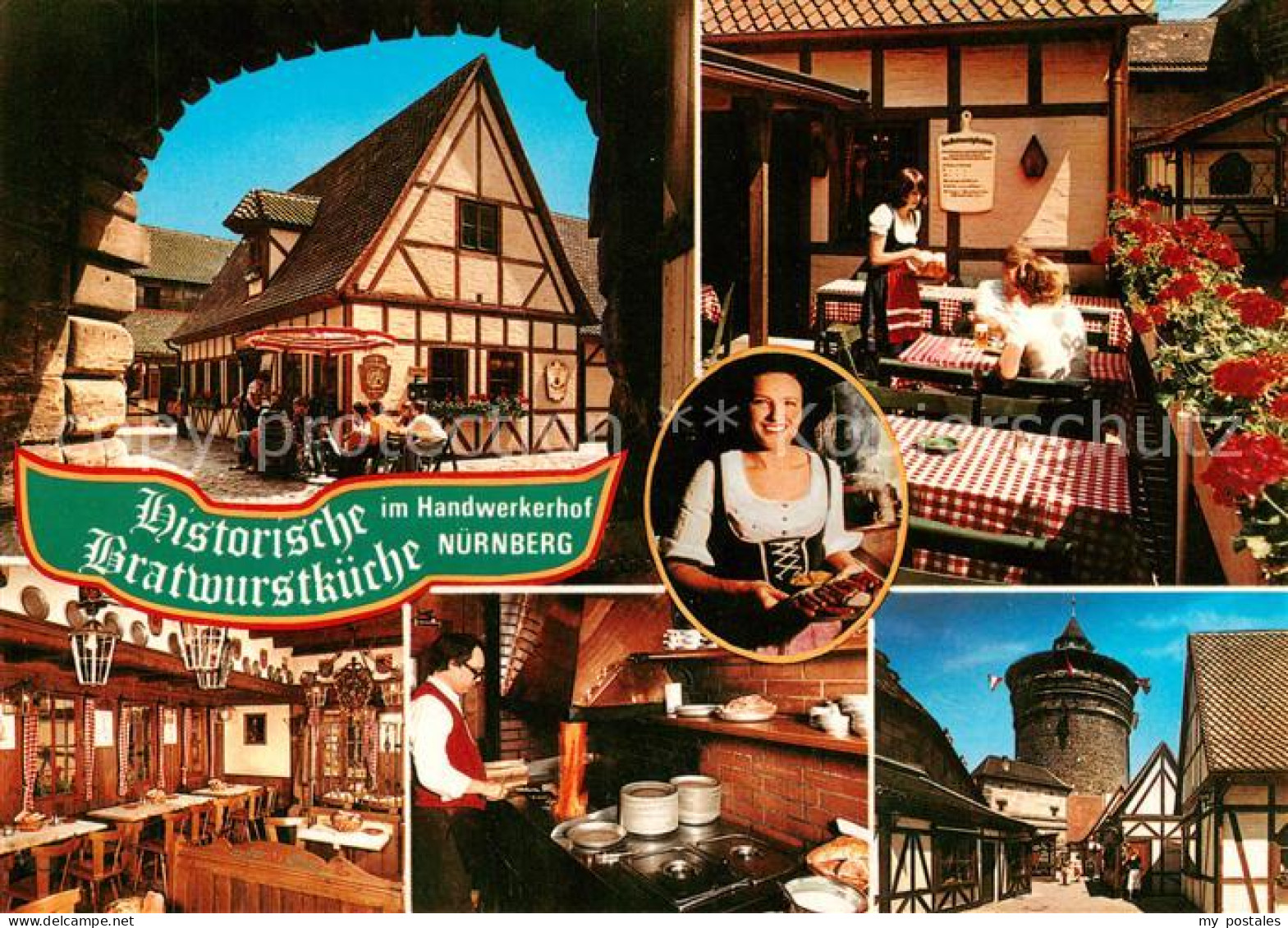 73791762 Nuernberg Historische Rostbratwurstkueche Im Handwerkerhof Bratwurstglo - Nürnberg