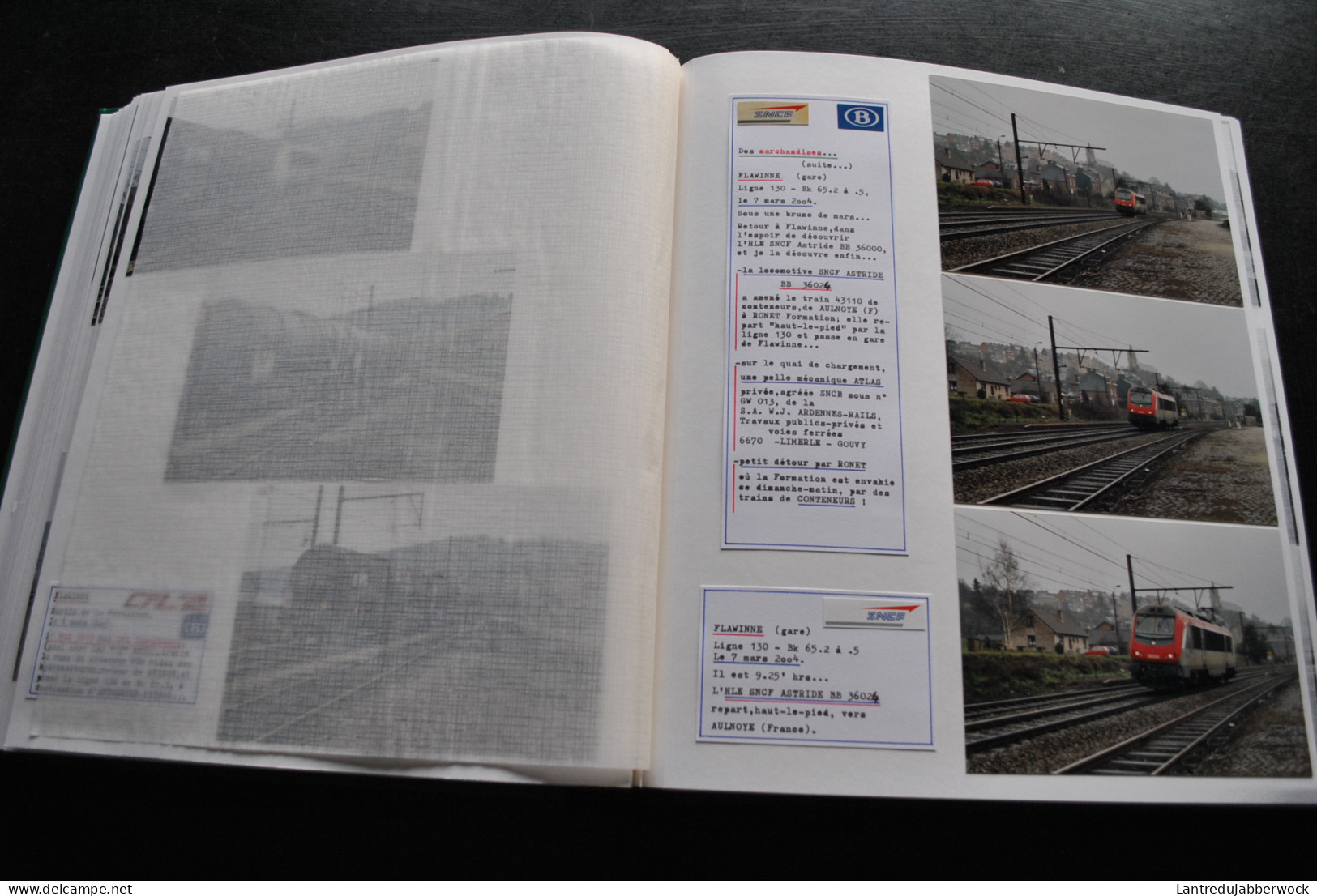 Album photo 141 Nuit Gare Namur Ligne 130 162 125 NOHAB PFT Marchandises HLE ASTRIDE HLD Ronet Flawinne Marche-les-Dames