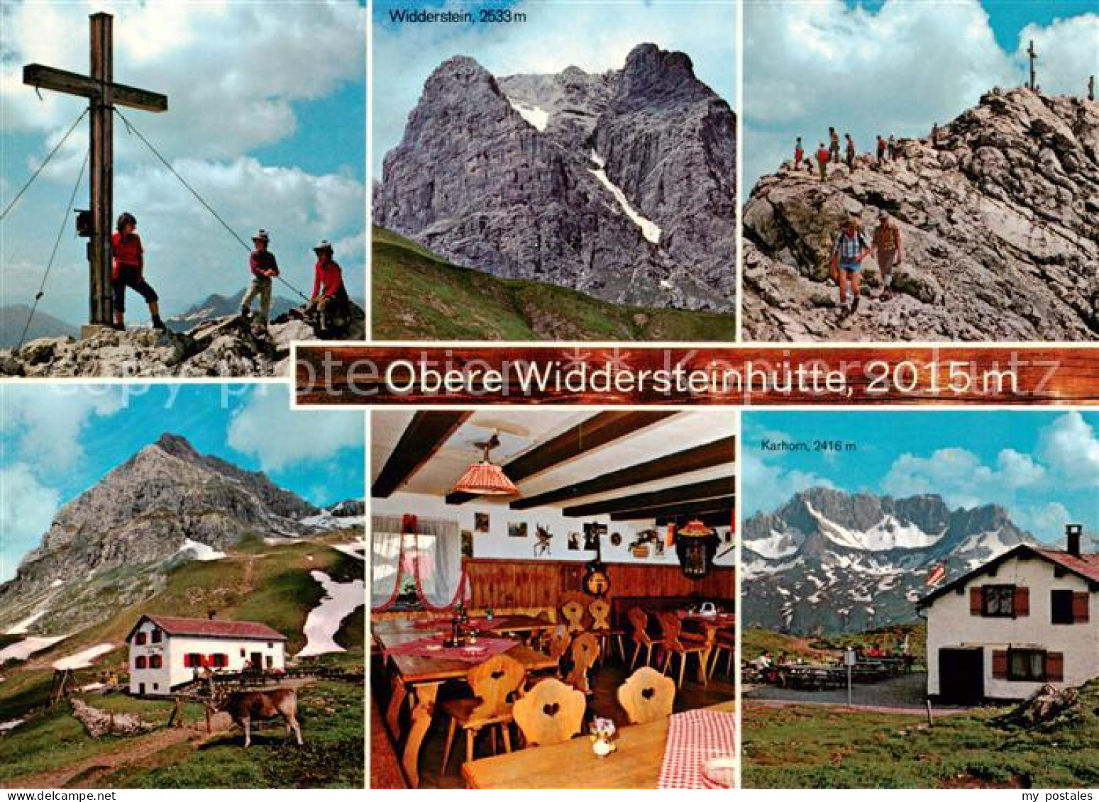 73791755 Schroecken Nesslegg AT Obere Widdersteinhuette Gaststube Hochtannbergpa - Andere & Zonder Classificatie