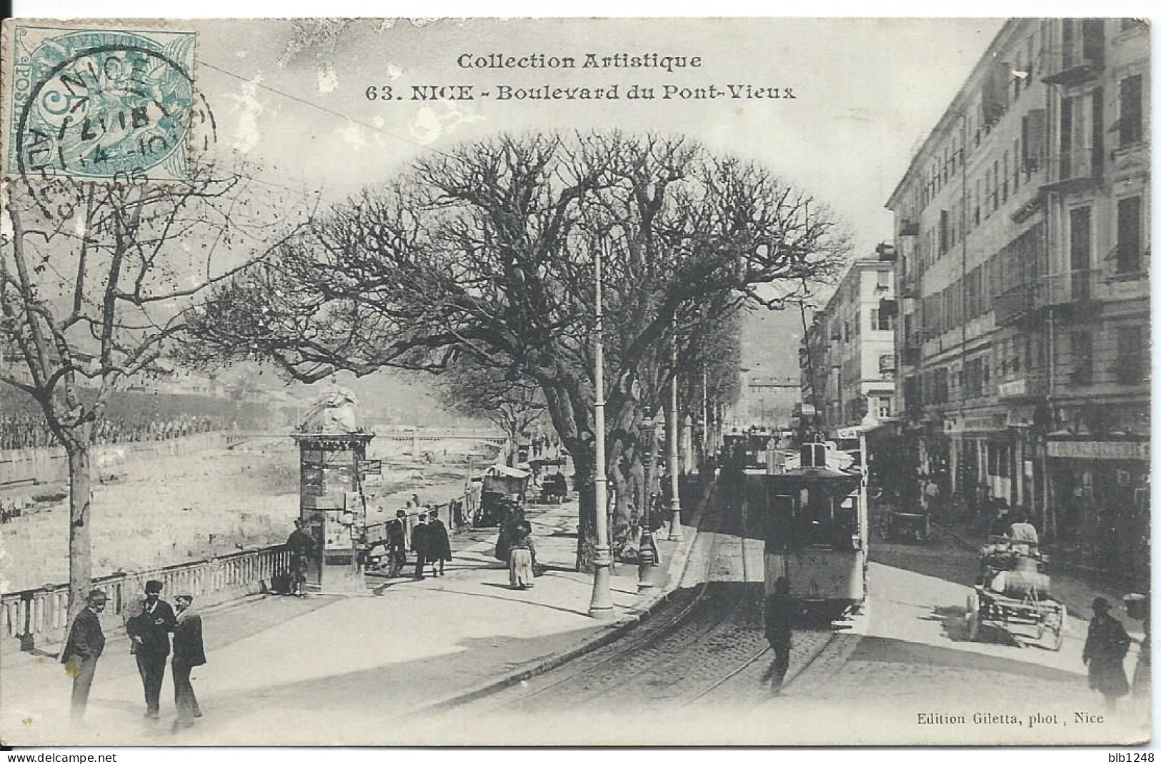 [06] Alpes Maritimes > Nice Boulevard Du Pont Vieux Tram Animations - Autres & Non Classés