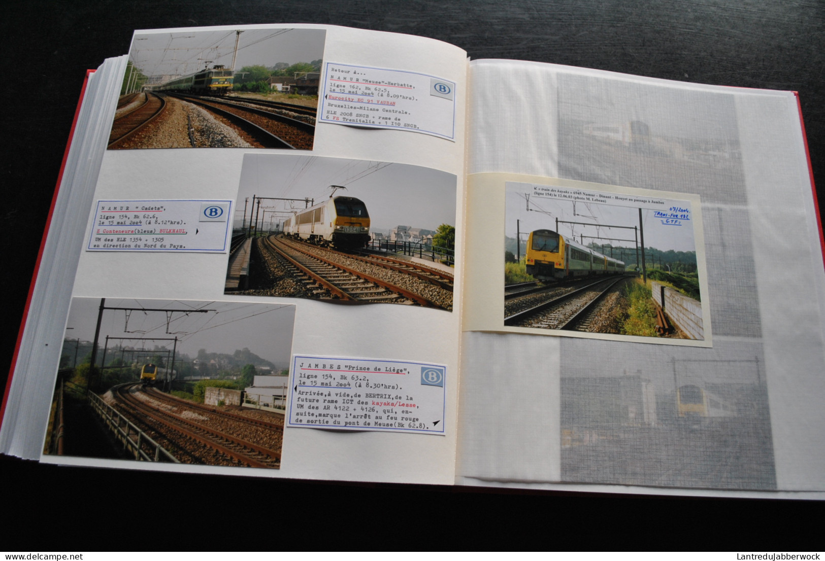 Album photo 142 Televie 2004 Flawinne HLE SNCF BB 46.000 ASTRIDE Vielsalm Ligne 43 Namur Jambes AR 41 Salzinnes EUROCITY