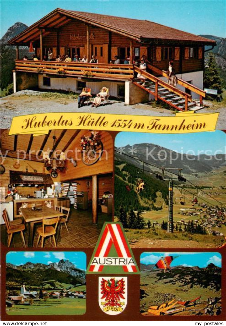 73791729 Tannheim Tirol AT Hubertus Huette Gaststube Mittelstation Des Sessellif - Other & Unclassified
