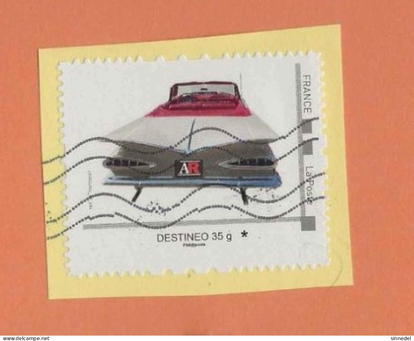 France   AUTOMOBILE DESTINEO 35 GRS   Phil@poste - Used Stamps