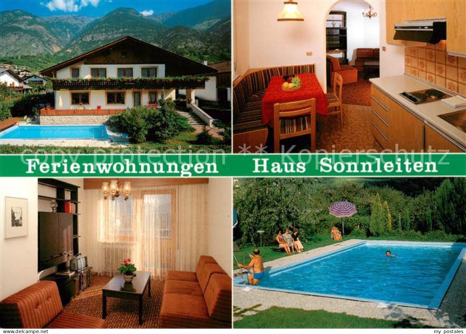 73791725 Goldrain Vinschgau Ferienwohnungen Haus Sonnleiten Kueche Appartement P - Other & Unclassified