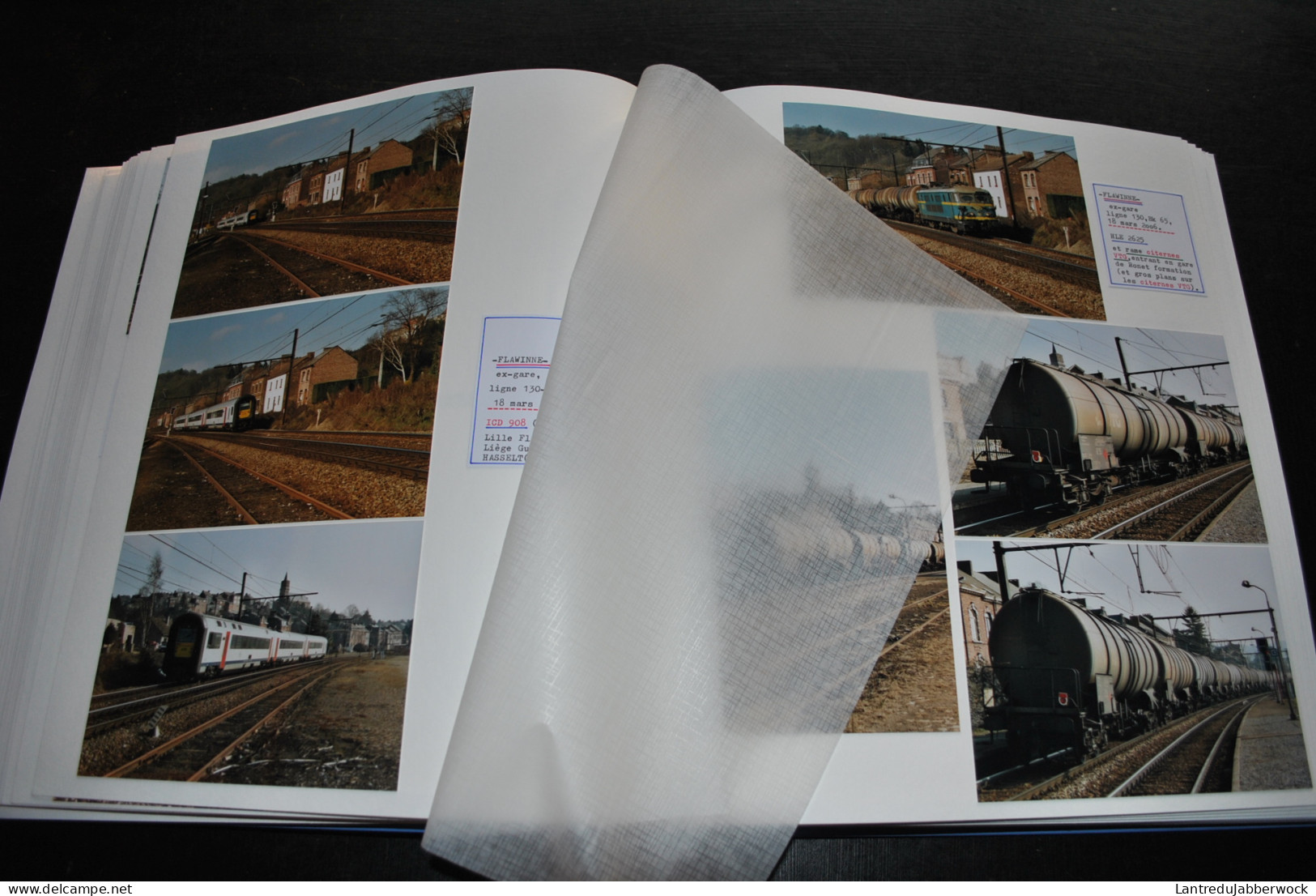 Album photo 155 Vision artistique Mirage 6 Ligne 130 b 162 154 125 Salzinnes Flawinnes Gare Herbatte Travaux Tunnel PX