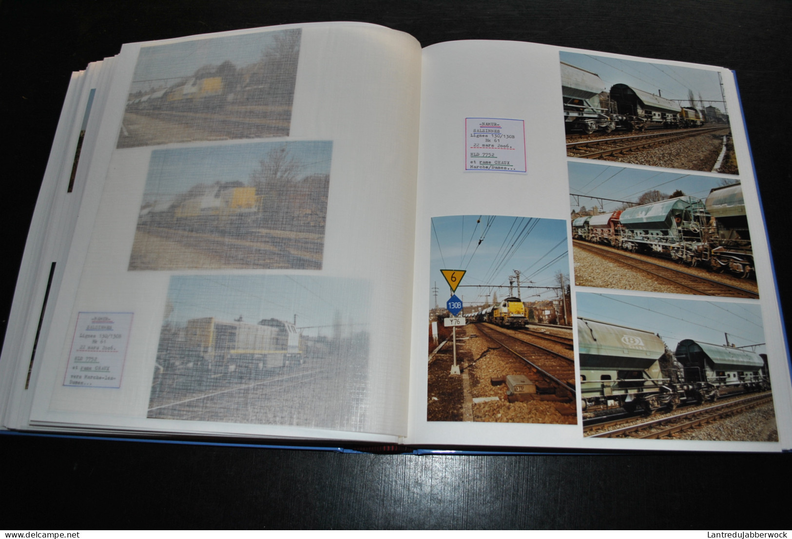 Album photo 155 Vision artistique Mirage 6 Ligne 130 b 162 154 125 Salzinnes Flawinnes Gare Herbatte Travaux Tunnel PX