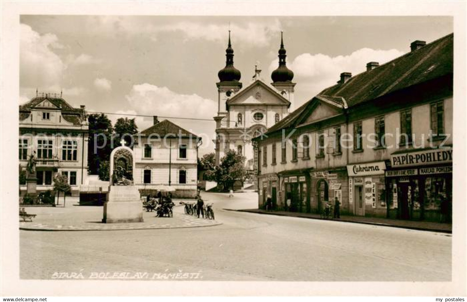 73791588 Stara Boleslav Altbunzlau CZ Namesti  - Czech Republic