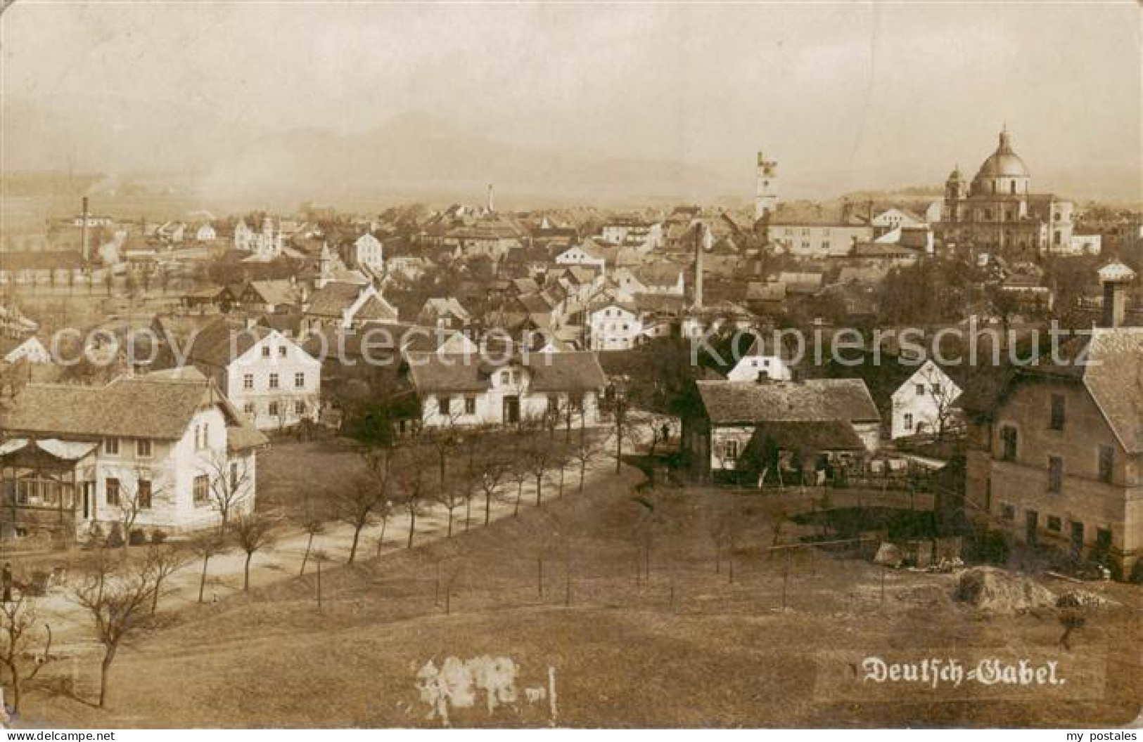 73791580 Deutsch-Gabel Jablonne Podjestedi CZ Gesamtansicht  - Czech Republic