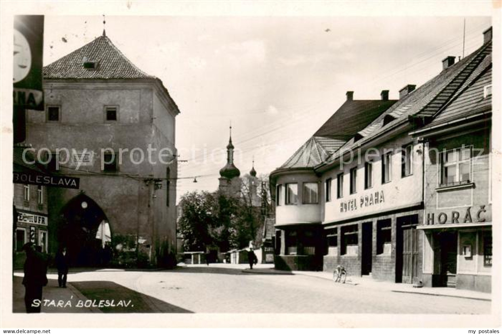 73791570 Stara Boleslav Altbunzlau CZ Strassenansicht  - Tschechische Republik