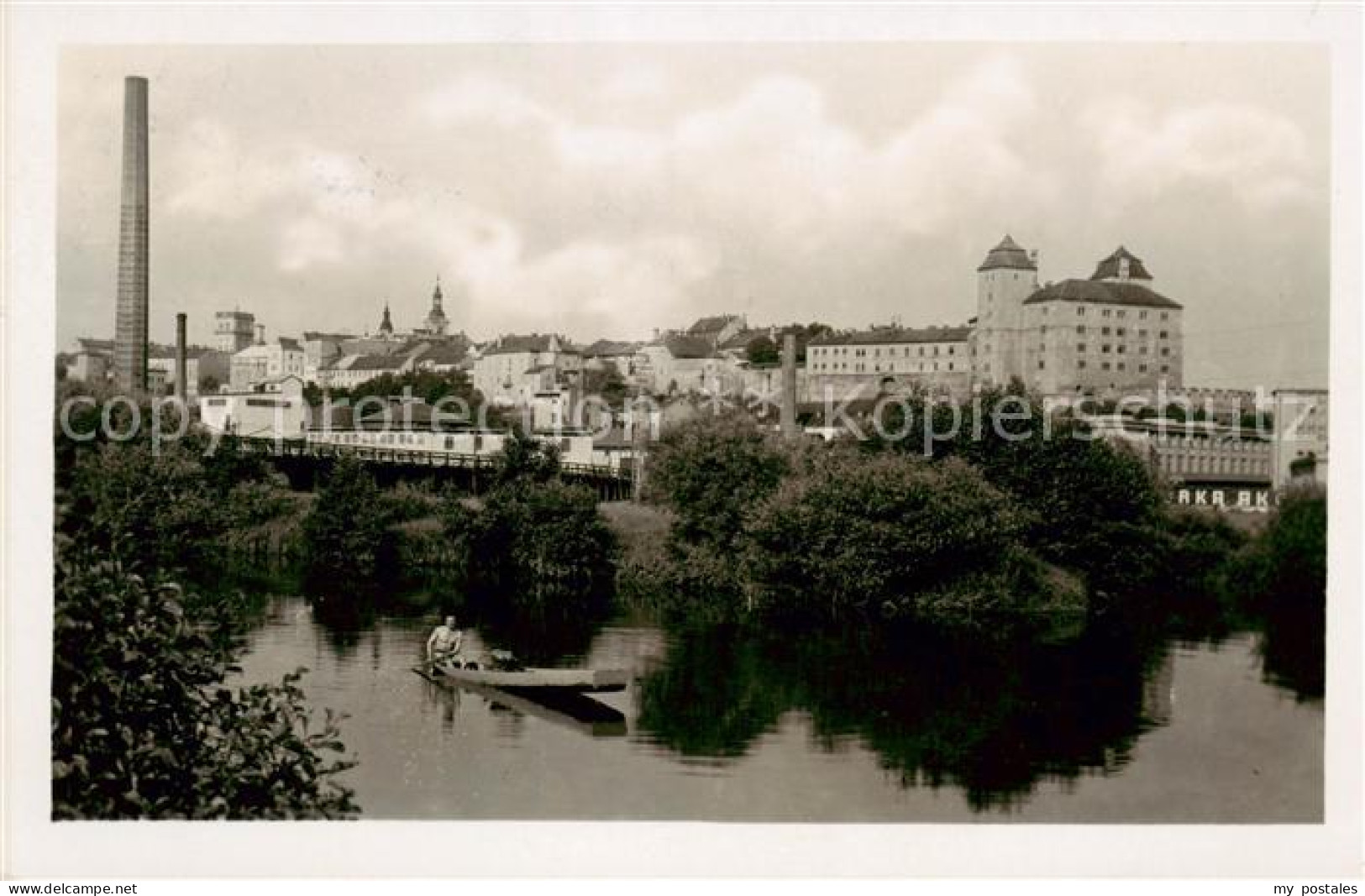 73791565 Mlada Boleslav Jungbunzlau CZ Teilansicht Am Wasser  - República Checa